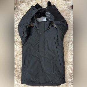 Canada Goose Mens Sanford parka Size L in Black Style 3400M